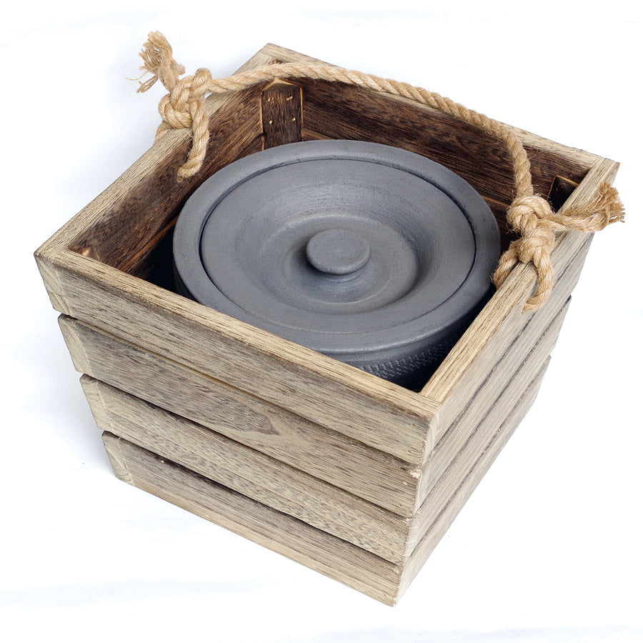 炭火消 いぶし (火消し壺) – 茶炭俱楽部