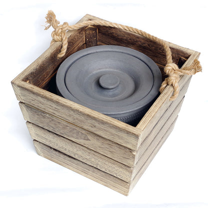 炭火消 いぶし (火消し壺)